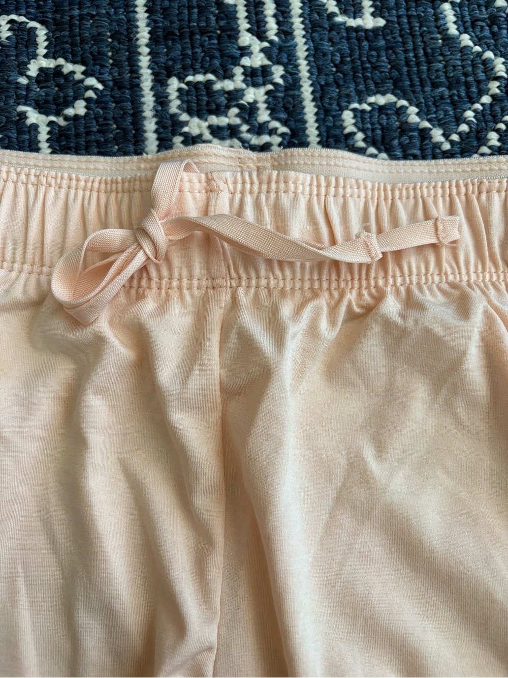 Liberty Pro Peach Athletic Shorts with Black Zip Pockets - Picture 4 of 5